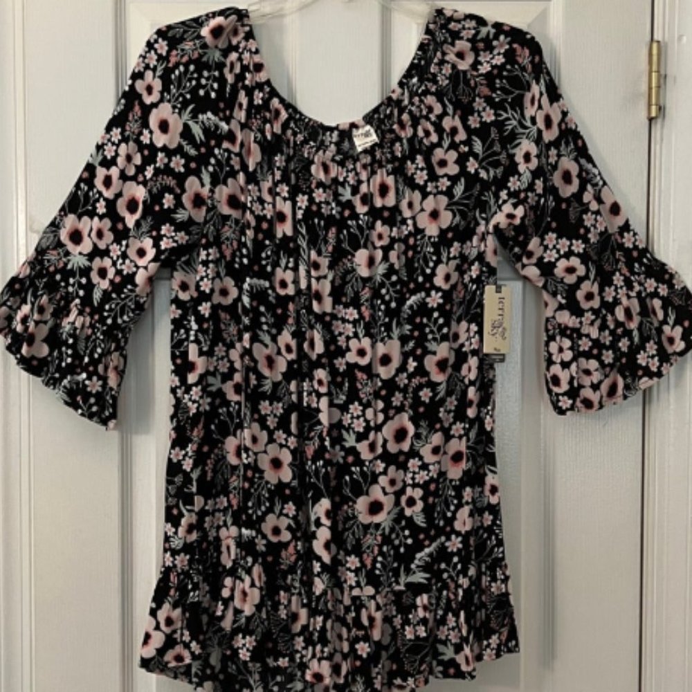 Terra and Sky Plus Blouse